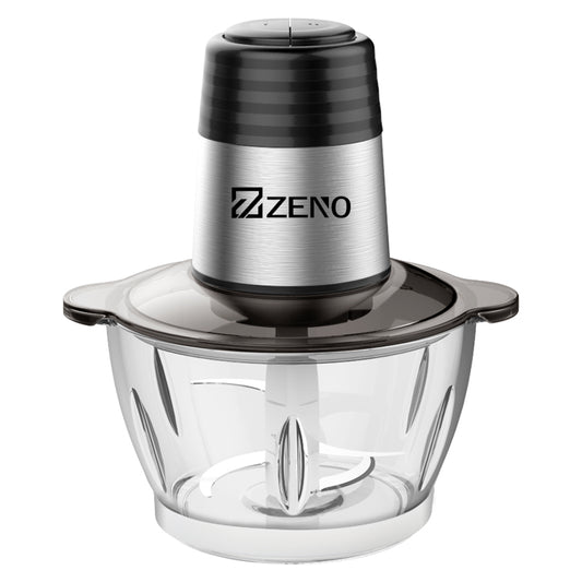 Zeno 新款多功能电动绞肉机 玻璃不锈钢内胆两档变速电机过热保护