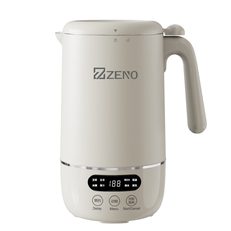 Zeno 豆浆机家用免煮免滤全自动小型养生辅食五谷豆浆料理机榨汁机 700ml